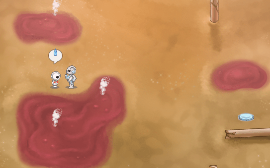 blue bot scolds red bot