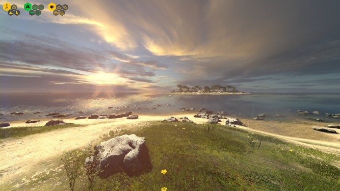 sunrise on the ocean