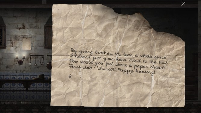 A note left between young brothers
