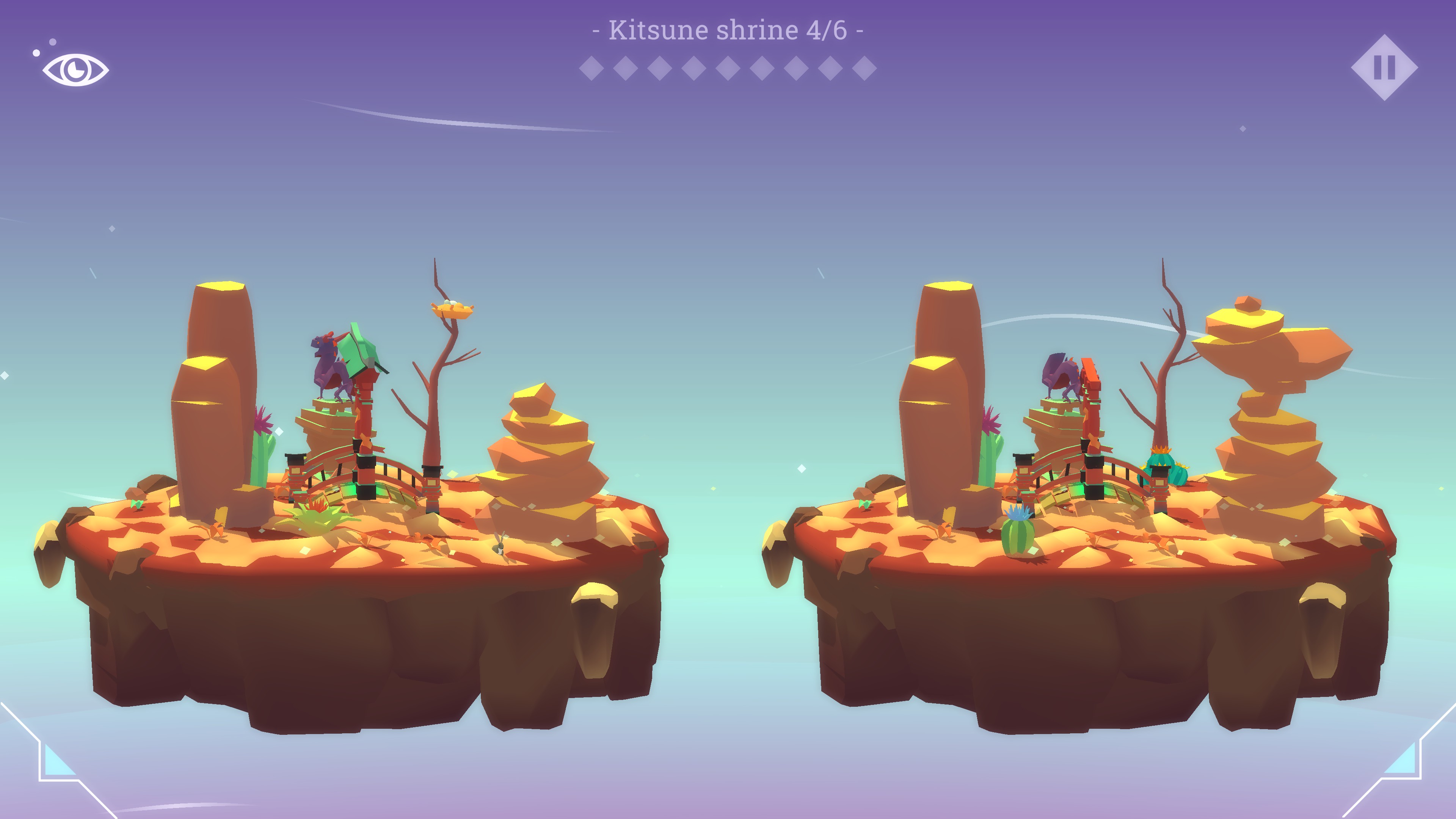 Hidden Lands. Arid level with 9 differences